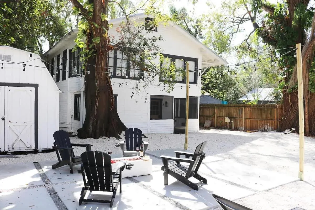 Walkable, Outdoor Oasis, Bbq, Firepit And Bocce Ball Tampa 0*,  Verenigde Staten